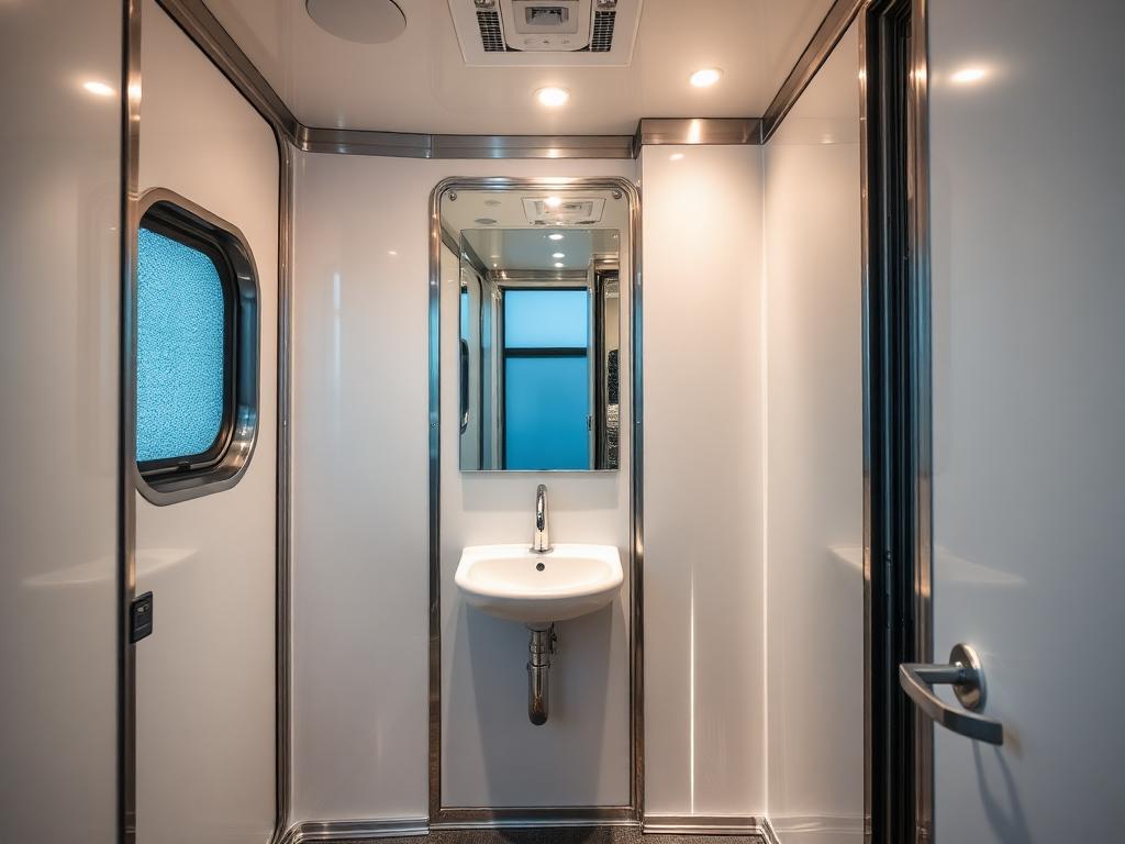 Luxury Restroom Trailers in Clarksburg, MD